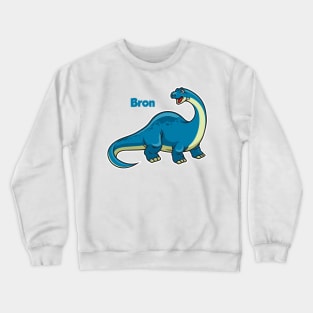 Bron the brontosaurus Crewneck Sweatshirt
